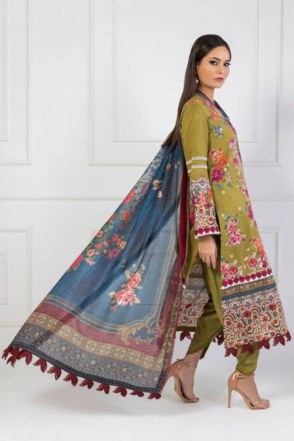 Shamaeel Ansari | Lawn 24 | LV116 - Pakistani Designer Dress - by Shamaeel Ansari | Type: Luxury - 100% Original at Saira Sultan