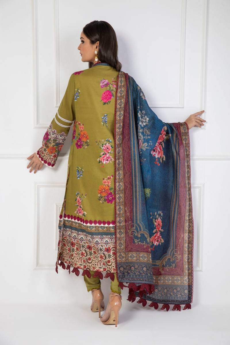 Shamaeel Ansari | Lawn 24 | LV116 - Pakistani Designer Dress - by Shamaeel Ansari | Type: Luxury - 100% Original at Saira Sultan