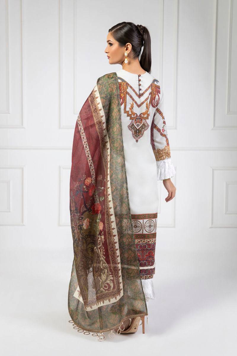 Shamaeel Ansari | Lawn 24 | LV11 - Pakistani Designer Dress - by Shamaeel Ansari | Type: Luxury - 100% Original at Saira Sultan
