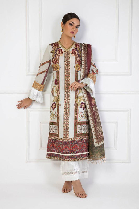 Shamaeel Ansari | Lawn 24 | LV11 - Pakistani Designer Dress - by Shamaeel Ansari | Type: Luxury - 100% Original at Saira Sultan