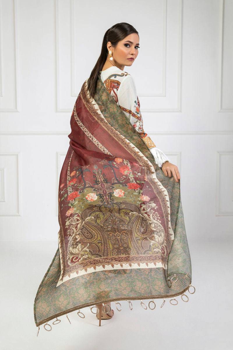Shamaeel Ansari | Lawn 24 | LV11 - Pakistani Designer Dress - by Shamaeel Ansari | Type: Luxury - 100% Original at Saira Sultan