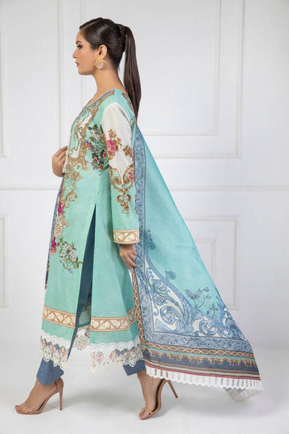 Shamaeel Ansari | Lawn 24 | LV112 - Pakistani Designer Dress - by Shamaeel Ansari | Type: Luxury - 100% Original at Saira Sultan
