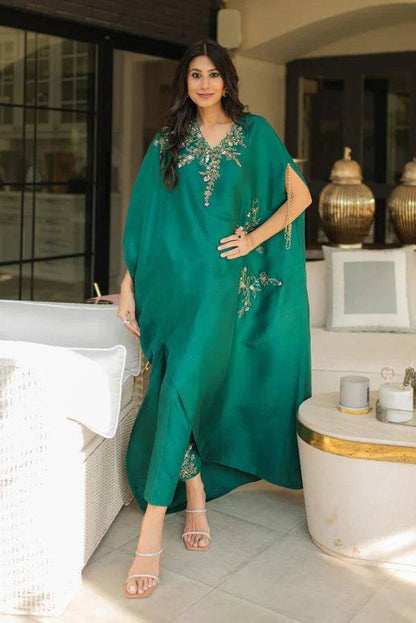Jeem | Luxury Pret | SIA GREEN - Pakistani Designer Dress - by Jeem | Type: Luxury - 100% Original at Saira Sultan
