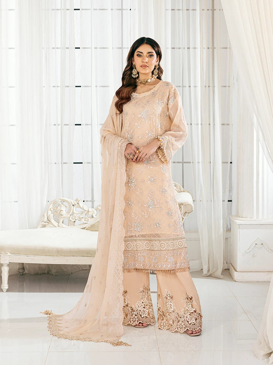 Salitex | Signature Festive Chiffon | SUNS7CH039UT XS Skin Chiffon