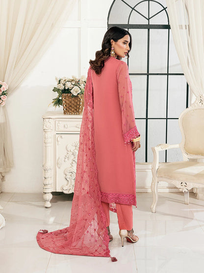 Salitex | Signature Festive Chiffon | SUNS7CH025UT S Candy Pink Chiffon