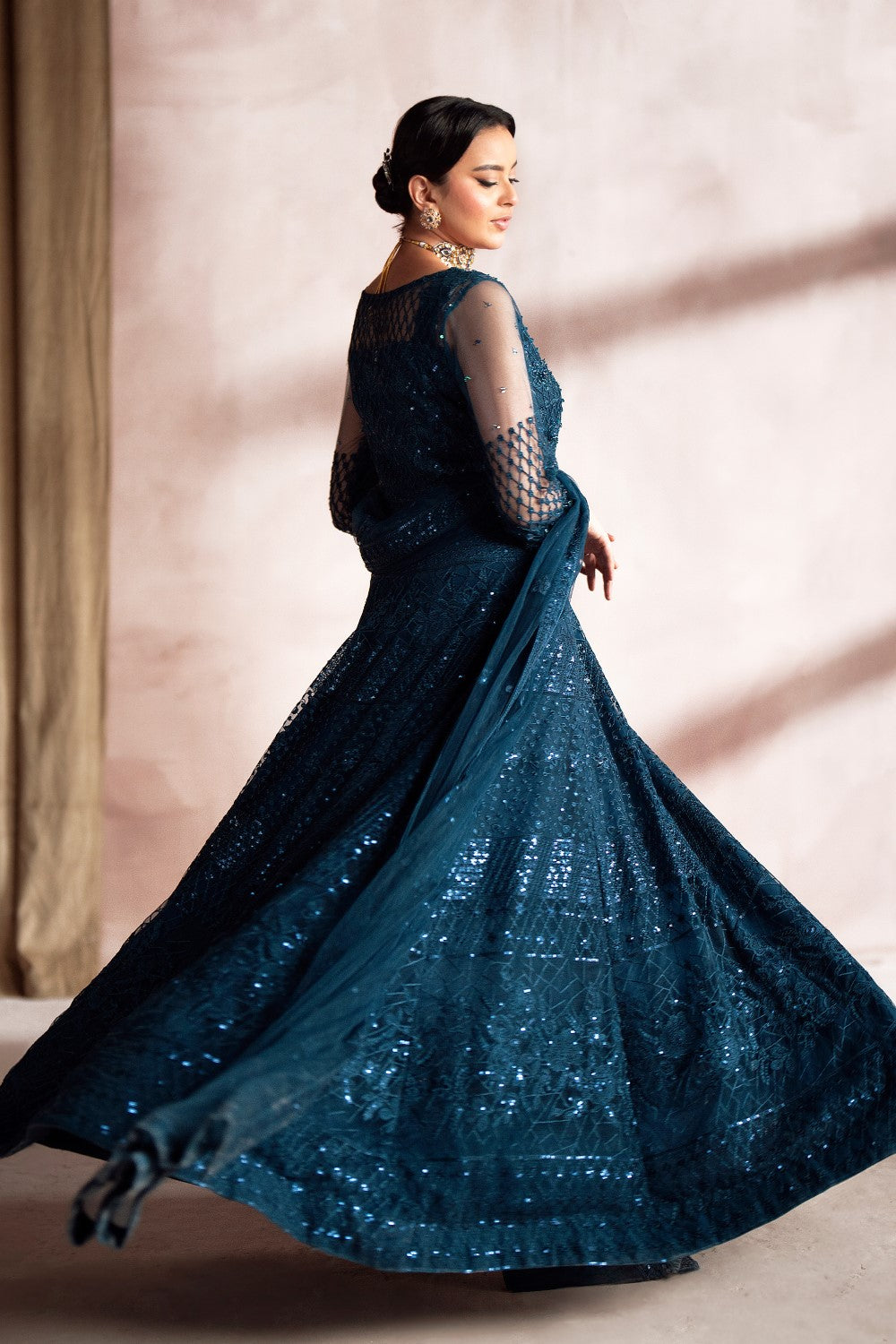 Maryum N Maria | Luna Formals | SILA M Blue Net