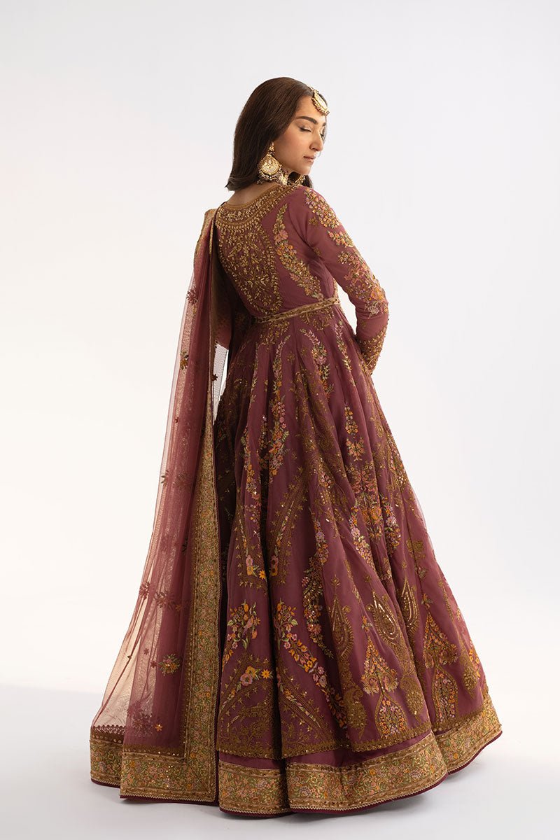 Fahad Hussayn | Ashk o Atar | SIMORGH S Rosy Brown Net