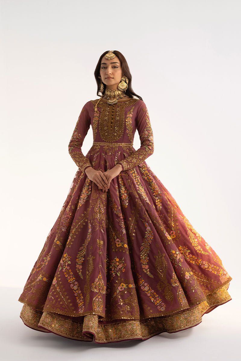 Fahad Hussayn | Ashk o Atar | SIMORGH M Rosy Brown Net