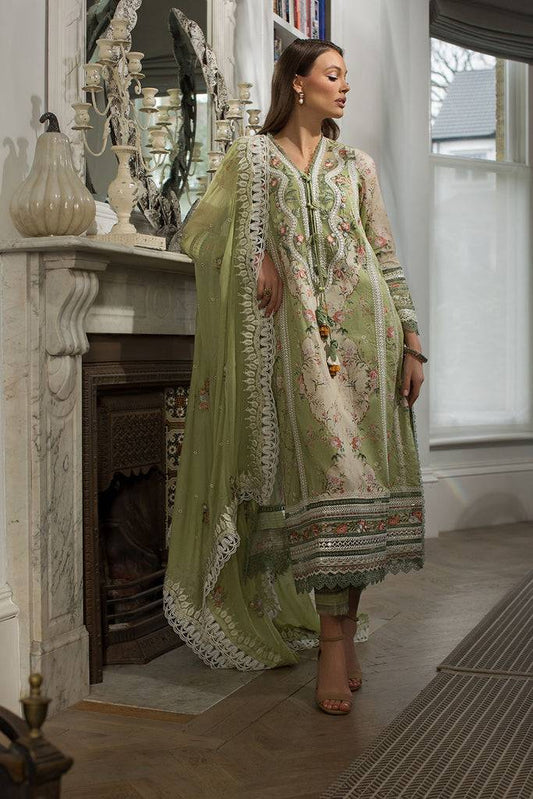 Sobia Nazir | Luxury Lawn 24 | DESIGN 14A - Pakistani Designer Dress - by Sobia Nazir | Type: Luxury - 100% Original at Saira Sultan