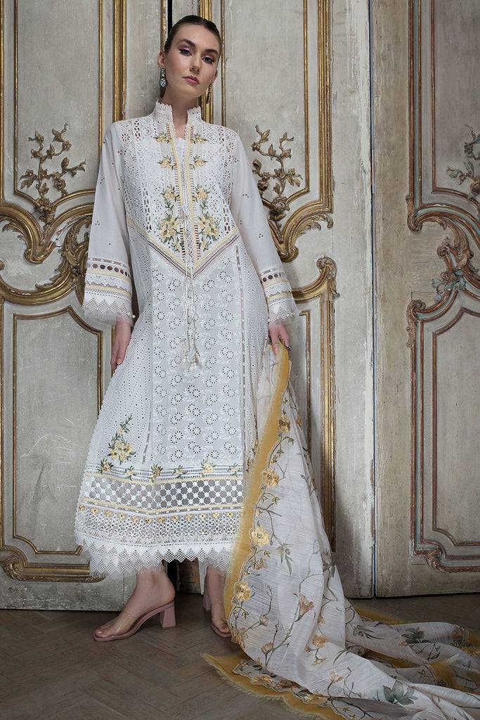 Sobia Nazir | Luxury Lawn 24 | DESIGN 3A - Pakistani Designer Dress - by Sobia Nazir | Type: Luxury - 100% Original at Saira Sultan