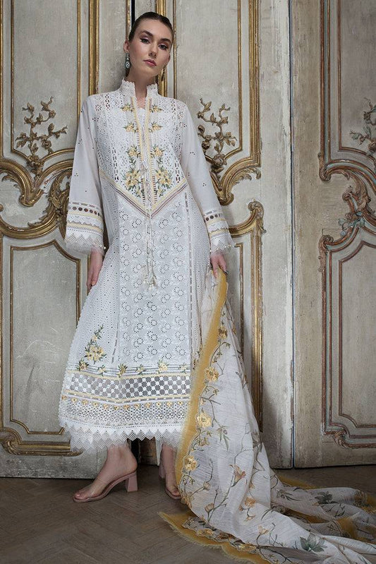 Sobia Nazir | Luxury Lawn 24 | DESIGN 3A - Pakistani Designer Dress - by Sobia Nazir | Type: Luxury - 100% Original at Saira Sultan
