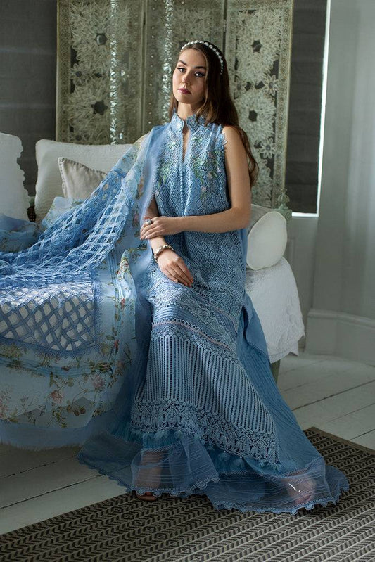 Sobia Nazir | Luxury Lawn 24 | DESIGN 6A - Pakistani Designer Dress - by Sobia Nazir | Type: Luxury - 100% Original at Saira Sultan