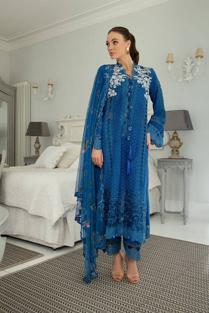Sobia Nazir | Luxury Lawn 24 | DESIGN 8A - Pakistani Designer Dress - by Sobia Nazir | Type: Luxury - 100% Original at Saira Sultan