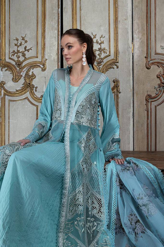 Sobia Nazir | Luxury Lawn 24 | DESIGN 10A - Pakistani Designer Dress - by Sobia Nazir | Type: Luxury - 100% Original at Saira Sultan