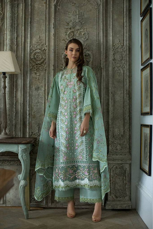 Sobia Nazir | Luxury Lawn 24 | DESIGN 1A - Pakistani Designer Dress - by Sobia Nazir | Type: Luxury - 100% Original at Saira Sultan