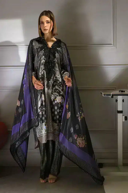 Sobia Nazir | Silk Collection 23 | 02 - Pakistani Designer Dress - by Sobia Nazir | Type: Luxury - 100% Original at Saira Sultan