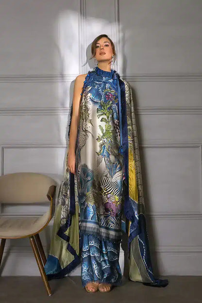 Sobia Nazir | Silk Collection 23 | 09 - Pakistani Designer Dress - by Sobia Nazir | Type: Luxury - 100% Original at Saira Sultan