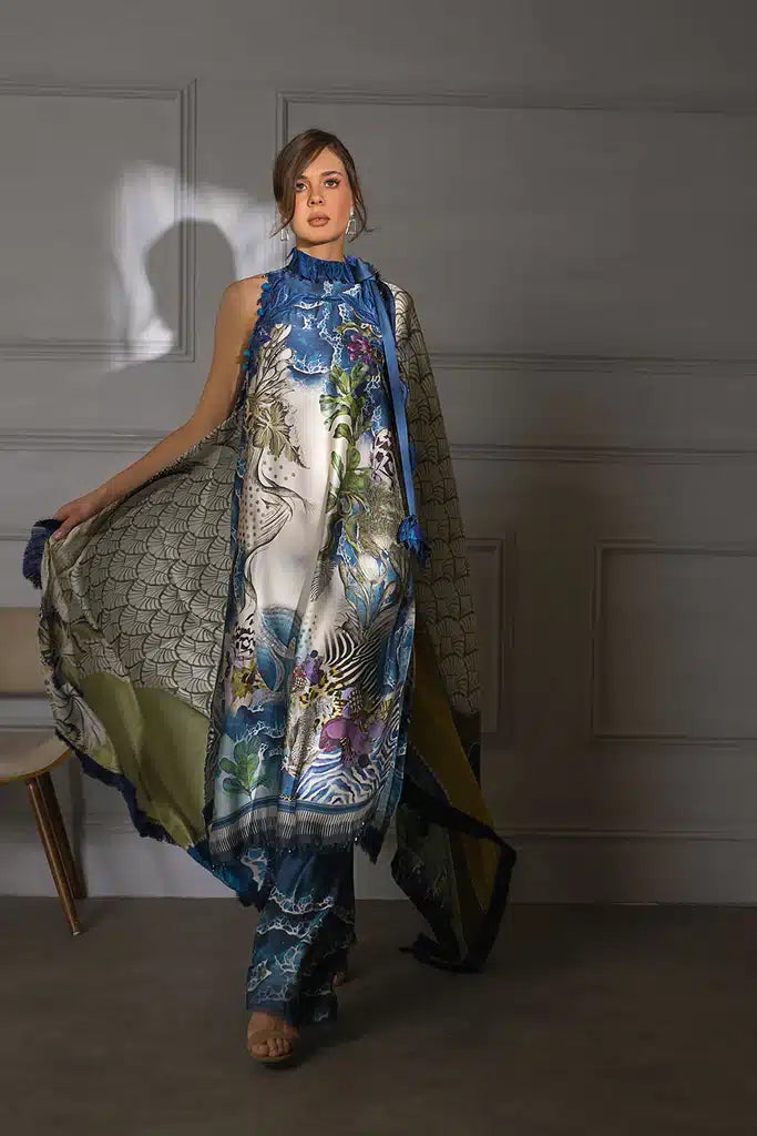 Sobia Nazir | Silk Collection 23 | 09 - Pakistani Designer Dress - by Sobia Nazir | Type: Luxury - 100% Original at Saira Sultan