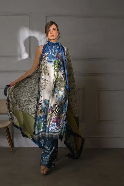 Sobia Nazir | Silk Collection 23 | 09 - Pakistani Designer Dress - by Sobia Nazir | Type: Luxury - 100% Original at Saira Sultan
