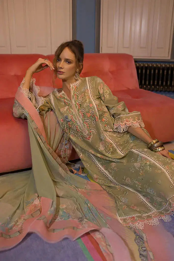Sobia Nazir | Summer Vital 24 | 9A - Pakistani Designer Dress - by Sobia Nazir | Type: Luxury - 100% Original at Saira Sultan