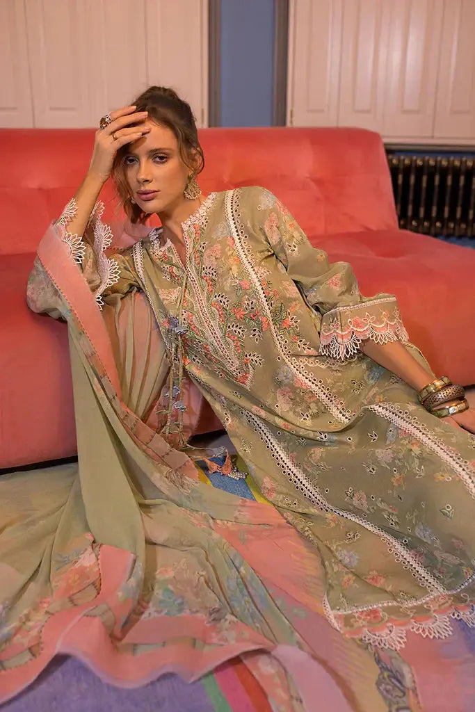Sobia Nazir | Summer Vital 24 | 9A - Pakistani Designer Dress - by Sobia Nazir | Type: Luxury - 100% Original at Saira Sultan