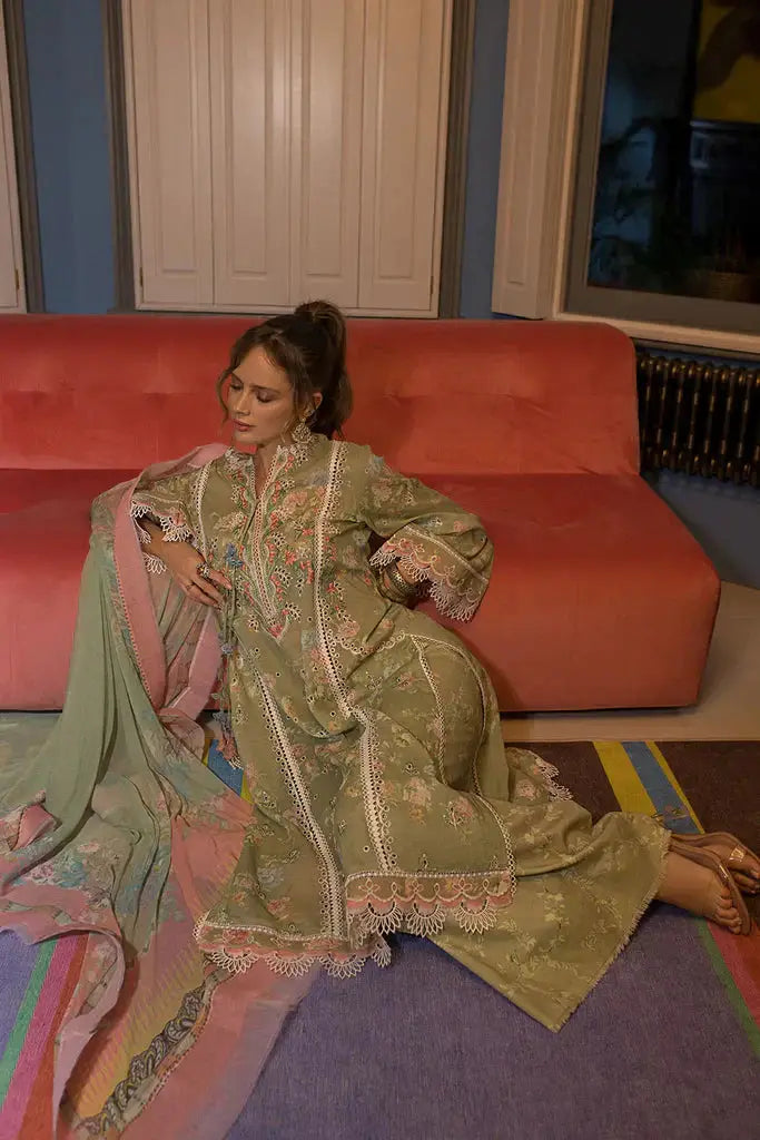 Sobia Nazir | Summer Vital 24 | 9A - Pakistani Designer Dress - by Sobia Nazir | Type: Luxury - 100% Original at Saira Sultan