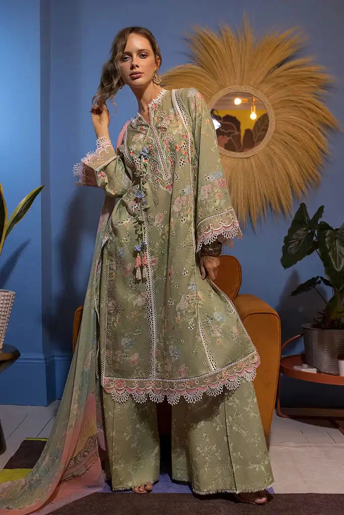 Sobia Nazir | Summer Vital 24 | 9A - Pakistani Designer Dress - by Sobia Nazir | Type: Luxury - 100% Original at Saira Sultan