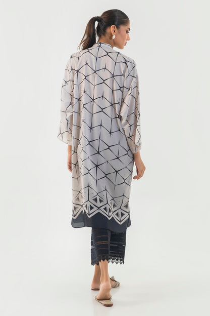 Sana Safinaz | Silk Tunics | SS24STP145 M Multicolor Crepe