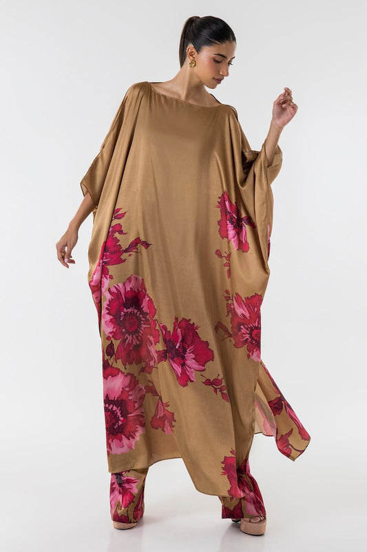 Sana Safinaz | Silk Tunics | SS24STP149P2T S Multicolor Poly Satin