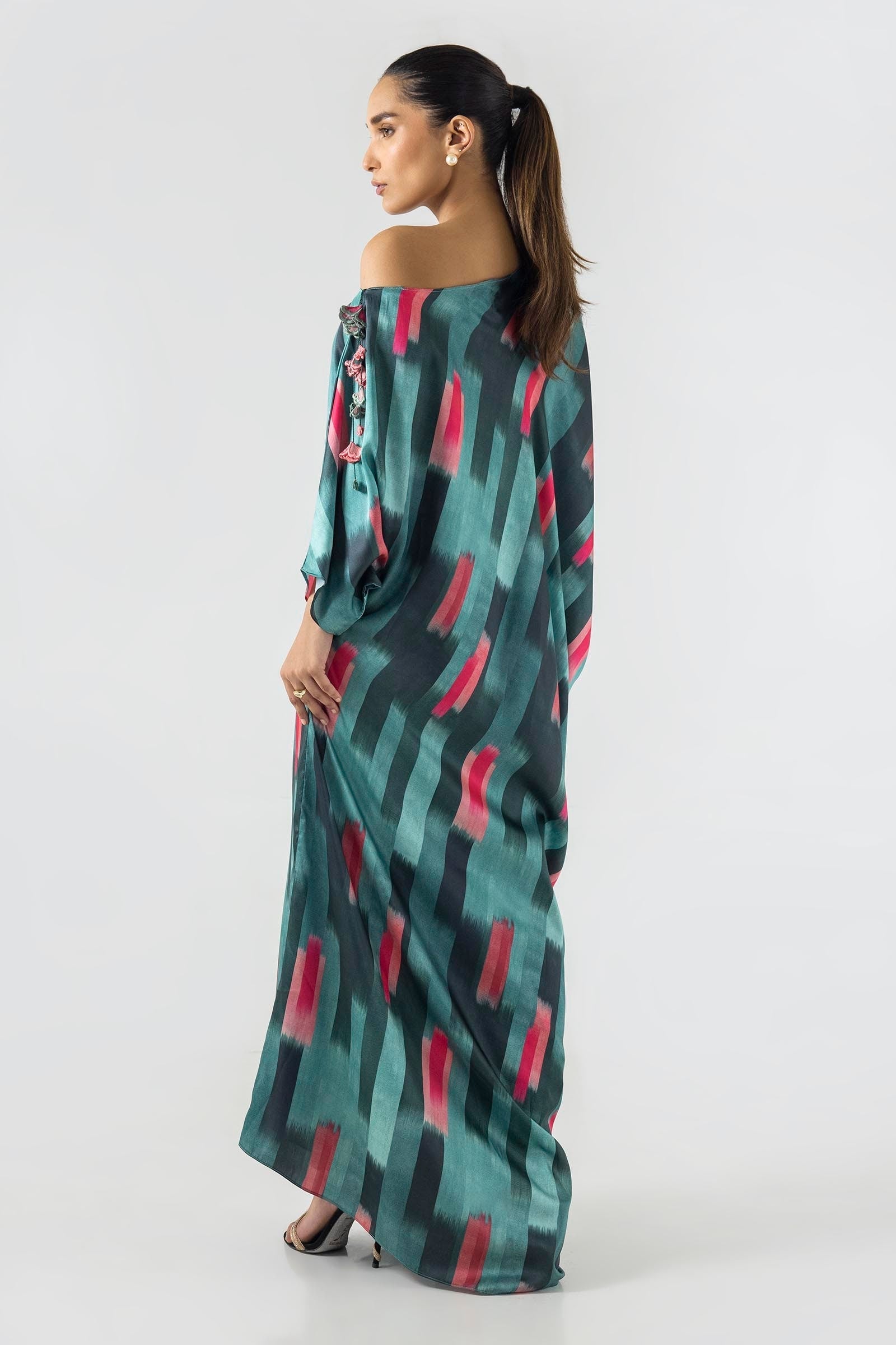 Sana Safinaz | Silk Tunics | SS24STP180 S Multicolor Poly Satin