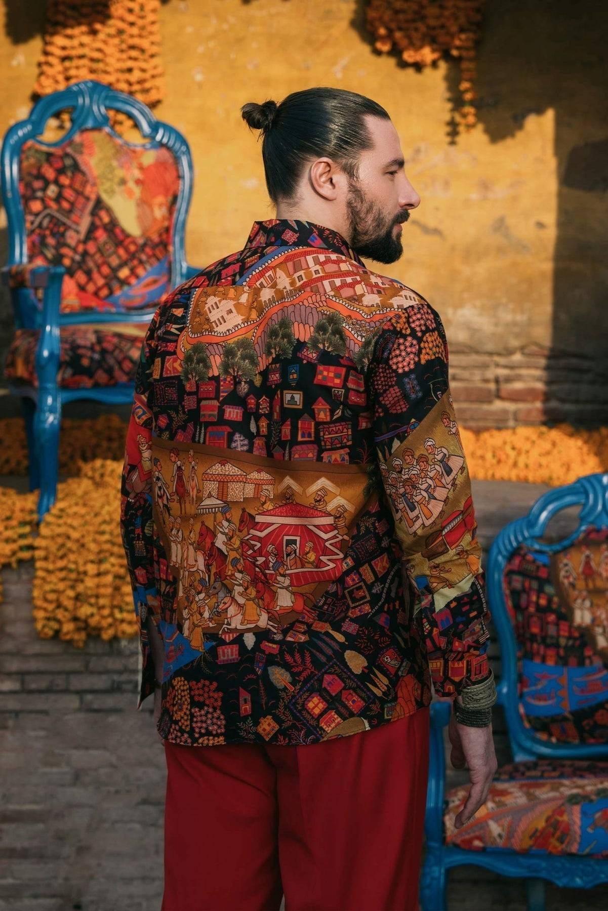 Pakistani Menswear | Tutinama - Pakistani Designer Dress - by Fahad Hussayn | Type: MensWear - 100% Original at Saira Sultan