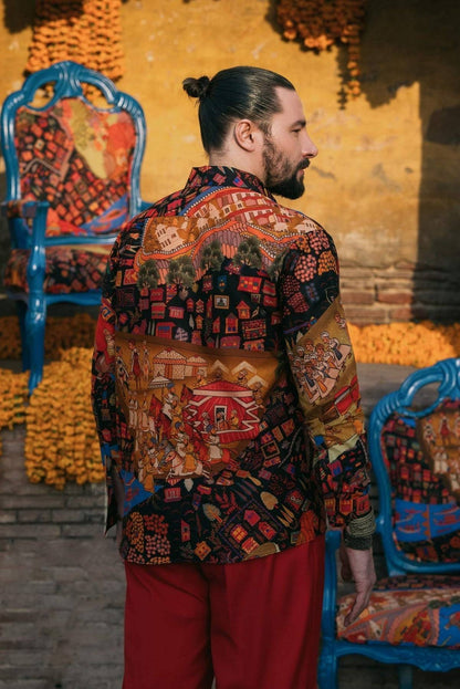 Pakistani Menswear | Tutinama - Pakistani Designer Dress - by Fahad Hussayn | Type: MensWear - 100% Original at Saira Sultan