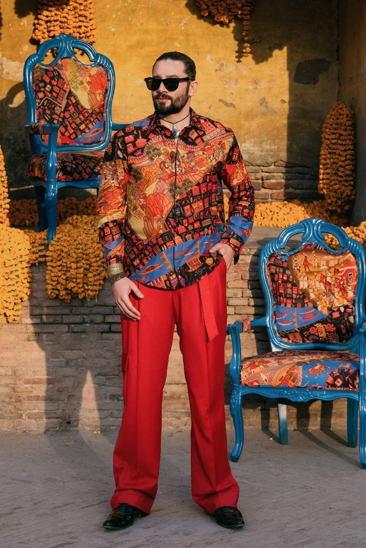 Pakistani Menswear | Tutinama - Pakistani Designer Dress - by Fahad Hussayn | Type: MensWear - 100% Original at Saira Sultan