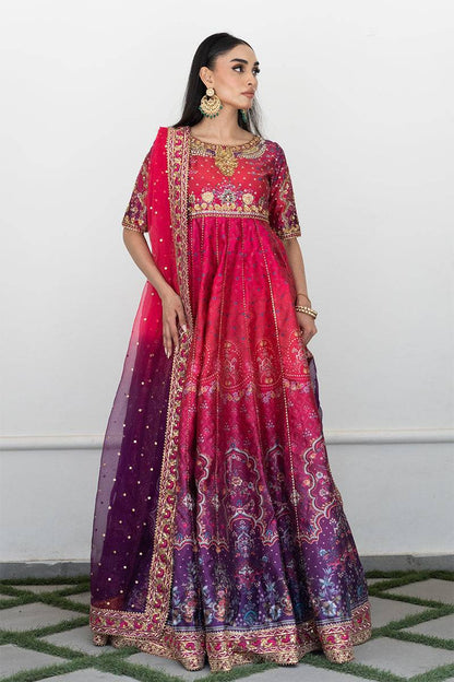 Mina Hassan | Formal Dholki Collection | Mehru - Pakistani Designer Dress - by Mina Hassan | Type: Ladies Clothes - 100% Original at Saira Sultan