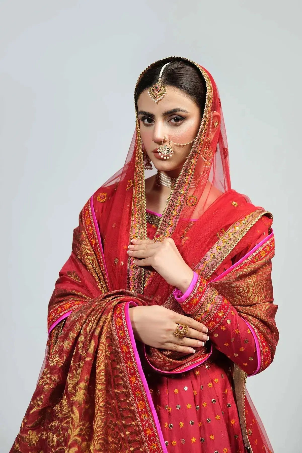 Fahad Hussayn | National Sport Casbah | Vaadah - Pakistani Designer Dress - by Fahad Hussayn | Type: Bridal - 100% Original at Saira Sultan