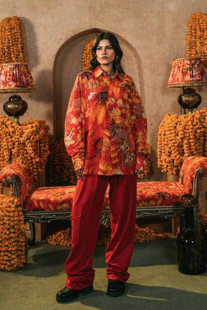 Fahad Hussayn | Lawn Banger | Vameq - Pakistani Designer Dress - by Fahad Hussayn | Type: Ladies Clothes - 100% Original at Saira Sultan