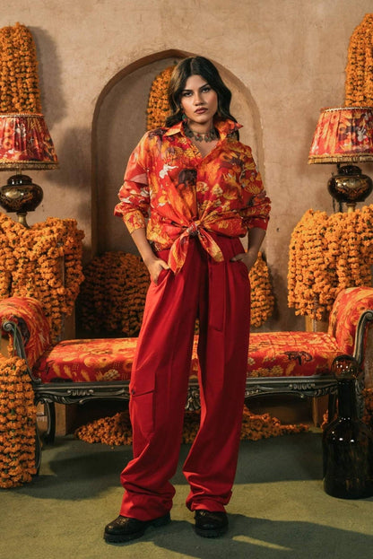 Fahad Hussayn | Lawn Banger | Vameq - Pakistani Designer Dress - by Fahad Hussayn | Type: Ladies Clothes - 100% Original at Saira Sultan