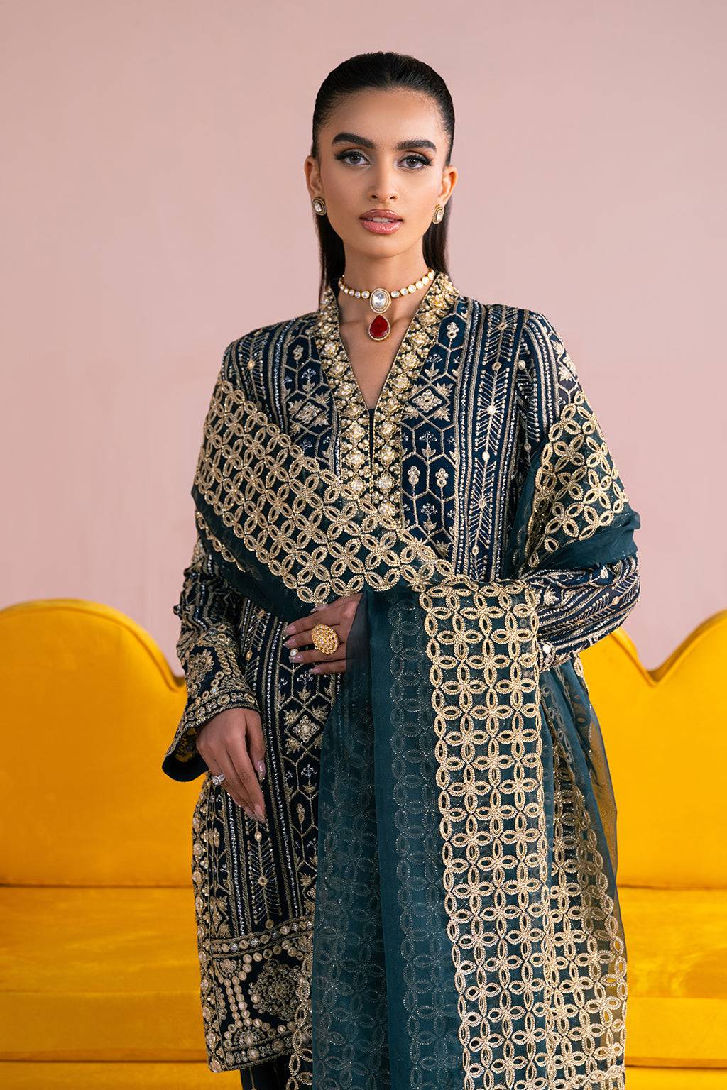 Vanya | Fareesha Formals | FR-04 - Pakistani Designer Dress - by Vanya | Type: Formal - 100% Original at Saira Sultan