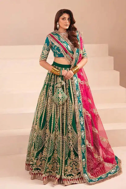 Vanya | Mishri Exclusive Wedding 23 | MS-19 - Pakistani Designer Dress - by Vanya | Type: Bridal - 100% Original at Saira Sultan