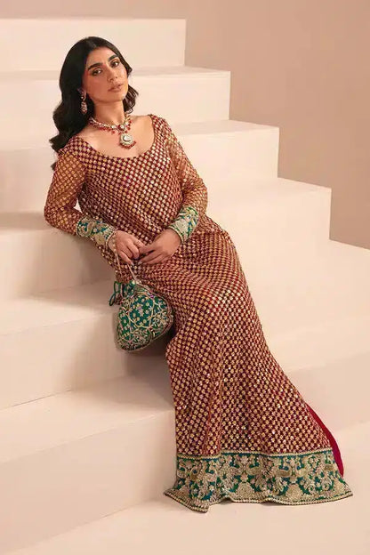 Vanya | Mishri Exclusive Wedding 23 | MS-15 - Pakistani Designer Dress - by Vanya | Type: Bridal - 100% Original at Saira Sultan