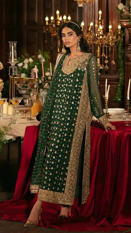 Vanya | Mishri Exclusive Wedding 23 | MS-09 - Pakistani Designer Dress - by Vanya | Type: Bridal - 100% Original at Saira Sultan