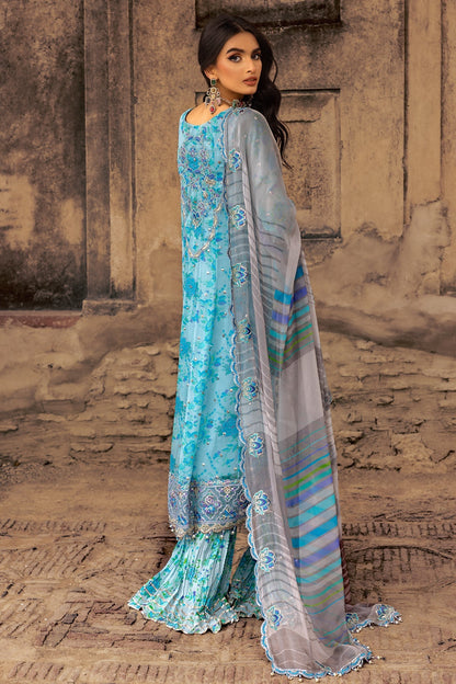 Charizma | Vasl Chiffon Collection | VSL25-10 S Light Blue Chiffon