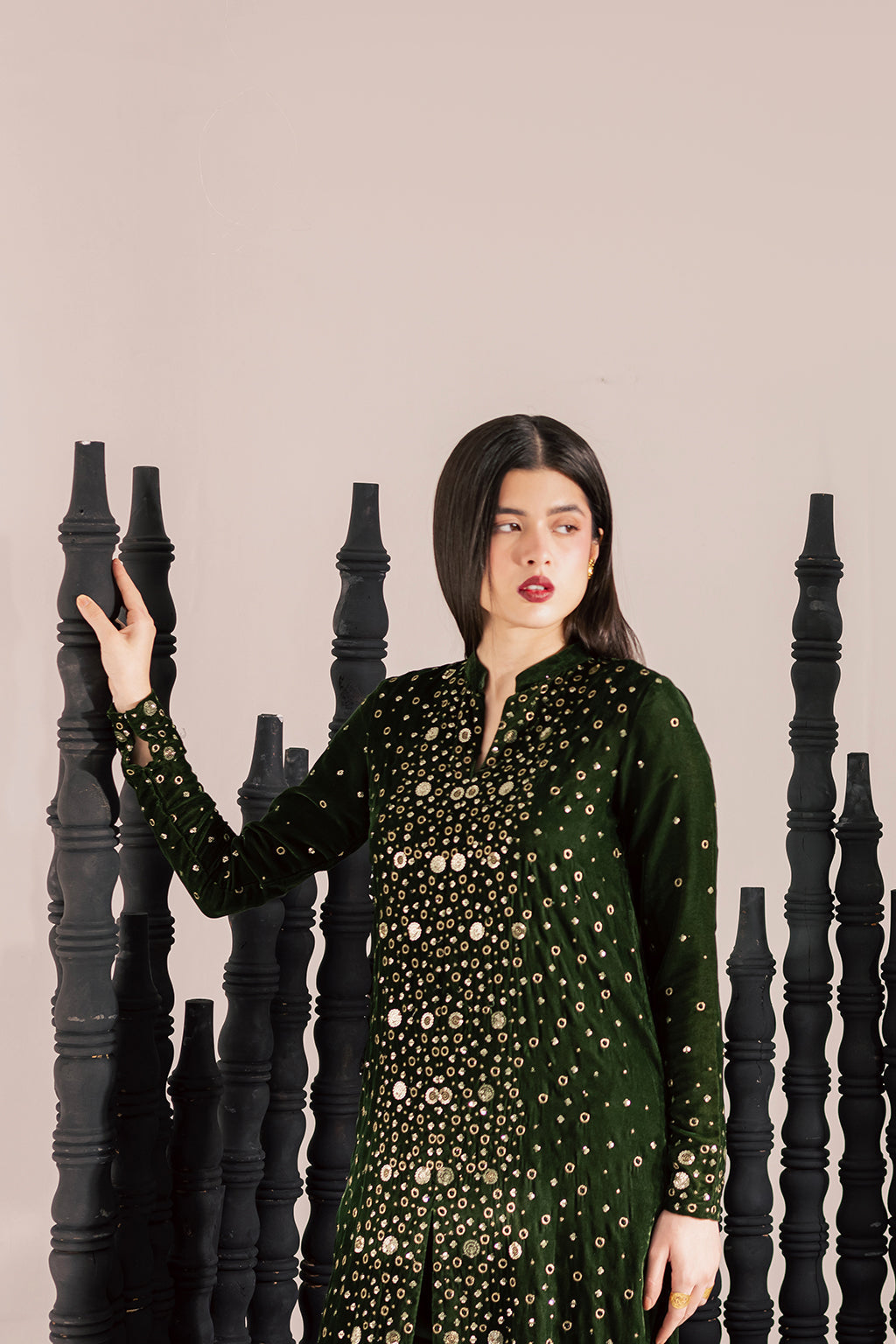 Vanya | Velvet Muse | KV-62 by Vanya - Designer Dress - Type : Ladies Clothes - Available at Saira Sultan - 100% Original 