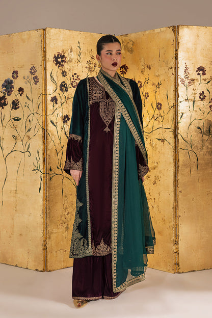 Vanya | Velvet Muse | KV-58 by Vanya - Designer Dress - Type : Ladies Clothes - Available at Saira Sultan - 100% Original 