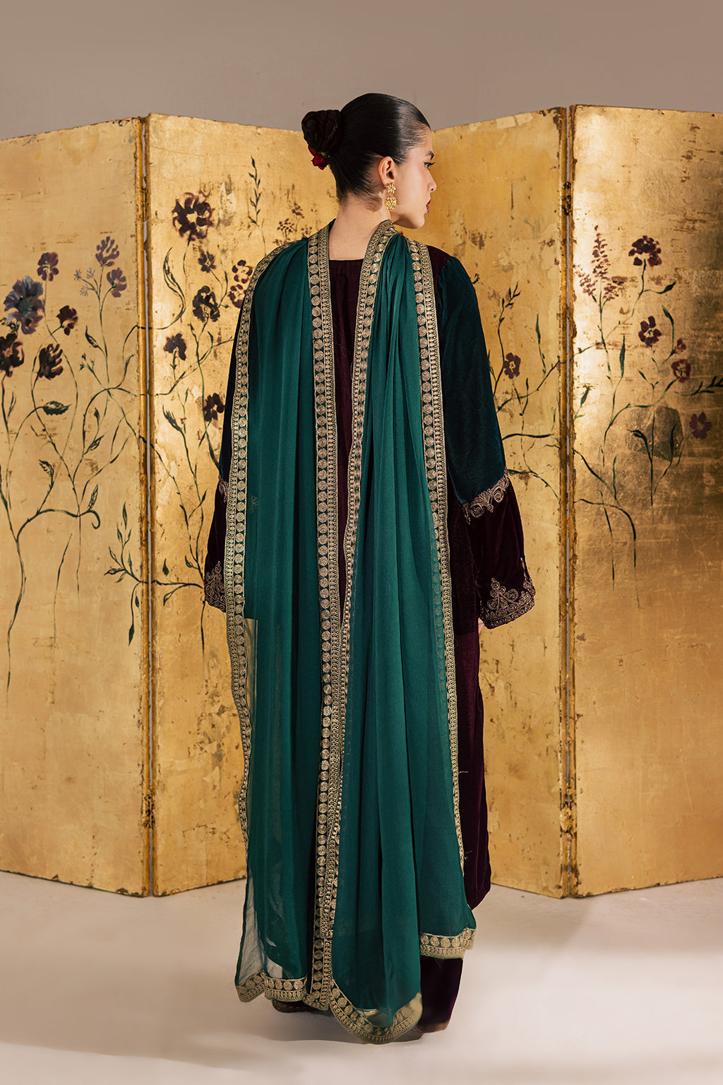 Vanya | Velvet Muse | KV-58 by Vanya - Designer Dress - Type : Ladies Clothes - Available at Saira Sultan - 100% Original 