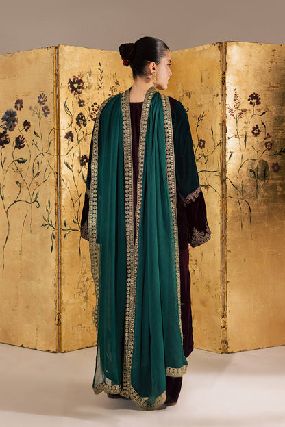 Vanya | Velvet Muse | KV-58 by Vanya - Designer Dress - Type : Ladies Clothes - Available at Saira Sultan - 100% Original 