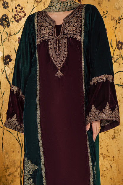 Vanya | Velvet Muse | KV-58 by Vanya - Designer Dress - Type : Ladies Clothes - Available at Saira Sultan - 100% Original 