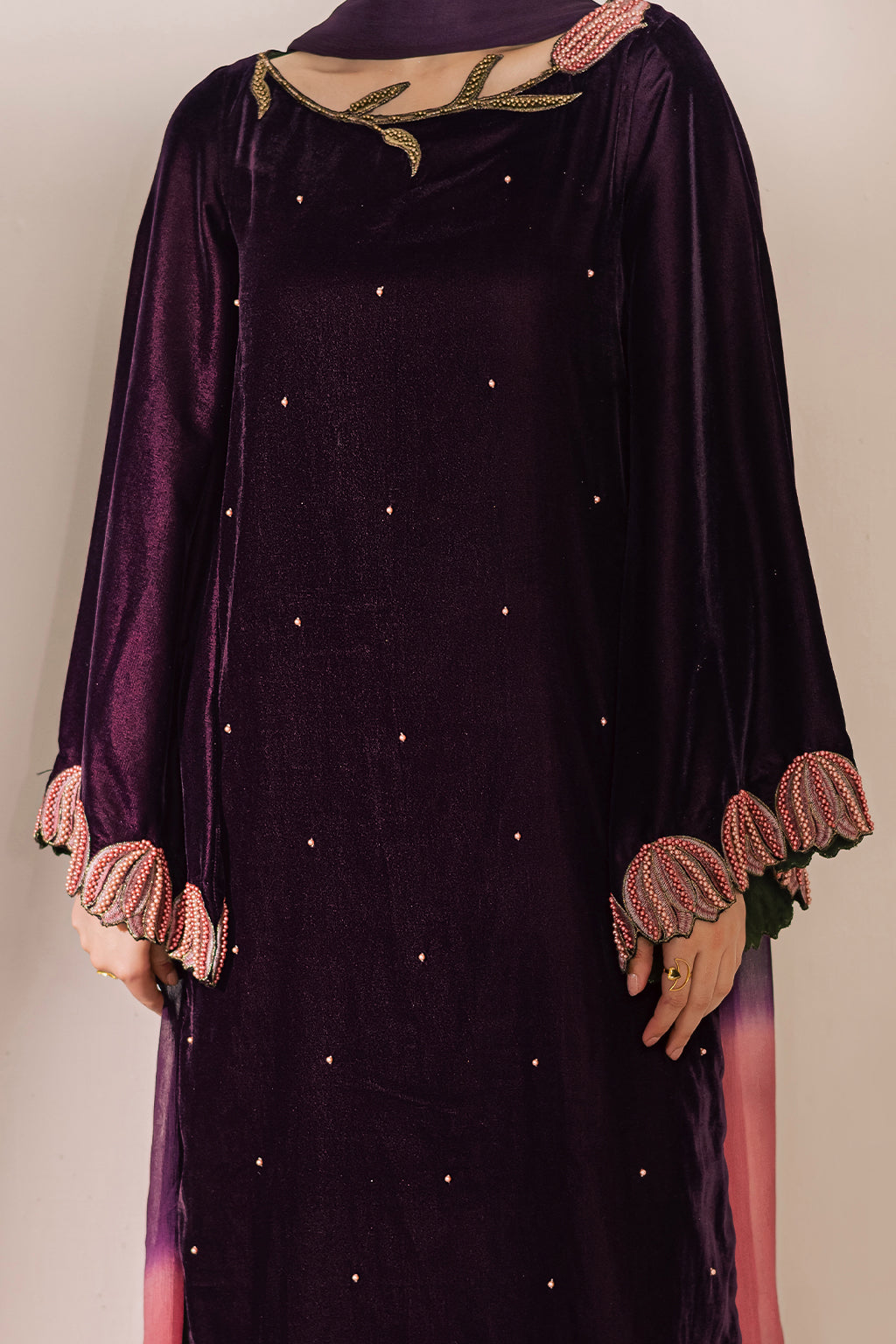 Vanya | Velvet Muse | KV-59 by Vanya - Designer Dress - Type : Ladies Clothes - Available at Saira Sultan - 100% Original 