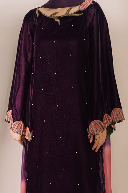 Vanya | Velvet Muse | KV-59 by Vanya - Designer Dress - Type : Ladies Clothes - Available at Saira Sultan - 100% Original 