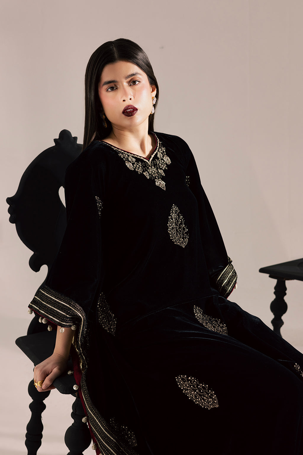 Vanya | Velvet Muse | KV-60 by Vanya - Designer Dress - Type : Ladies Clothes - Available at Saira Sultan - 100% Original 